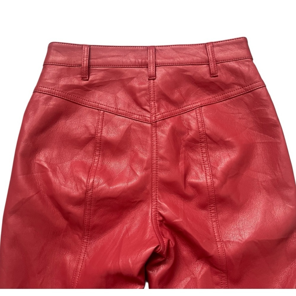 Wilfred Aritzia Rebel vegan faux leather high waisted straight leg pants - Picture 10 of 10
